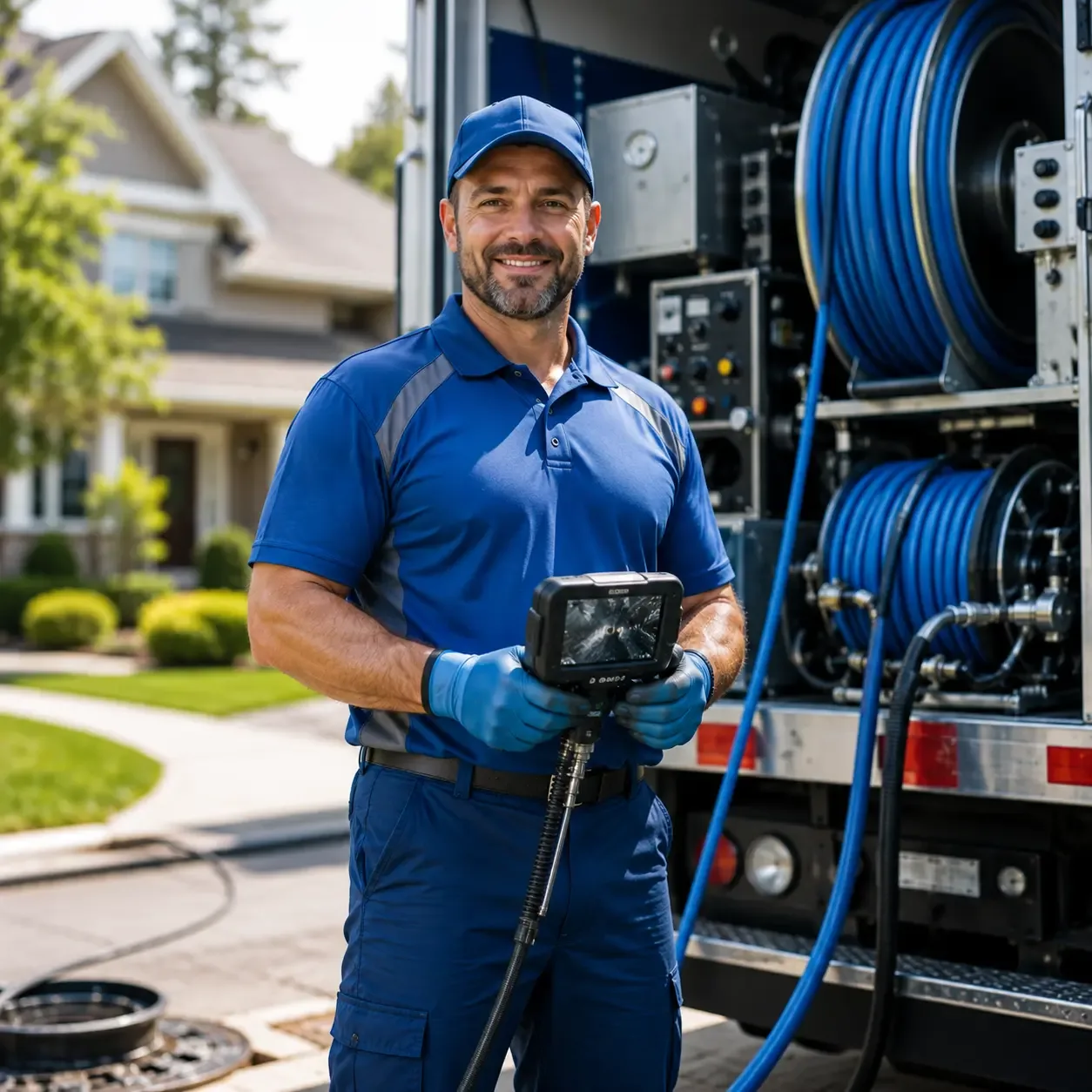 Local outdoor drain cleaning specialists in Rocky, OK